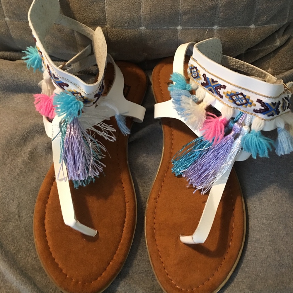 White Sandals